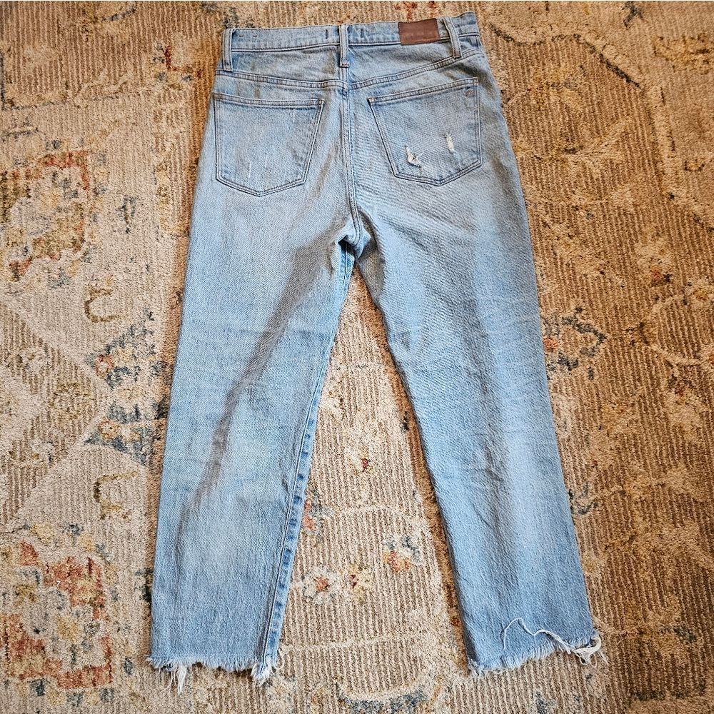 Madewell Classic Straight Ankle Jeans Size 29 With 26 In Inseam